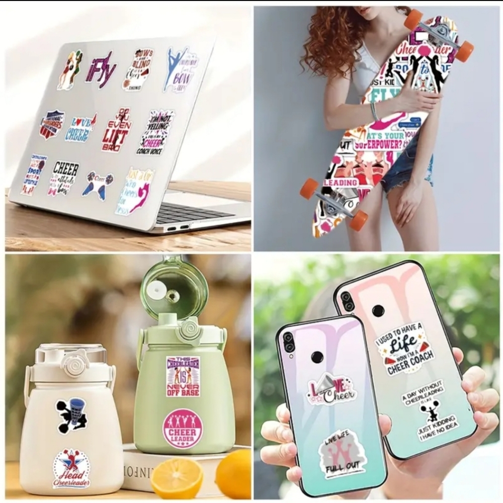 50 Stickers | No Repeats | Reusable | Durable | Brand New - Picture 4 of 10